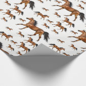 ラッピング紙馬 ラッピングペーパー (角)