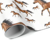 ラッピング紙馬 ラッピングペーパー (ロールコーナー)