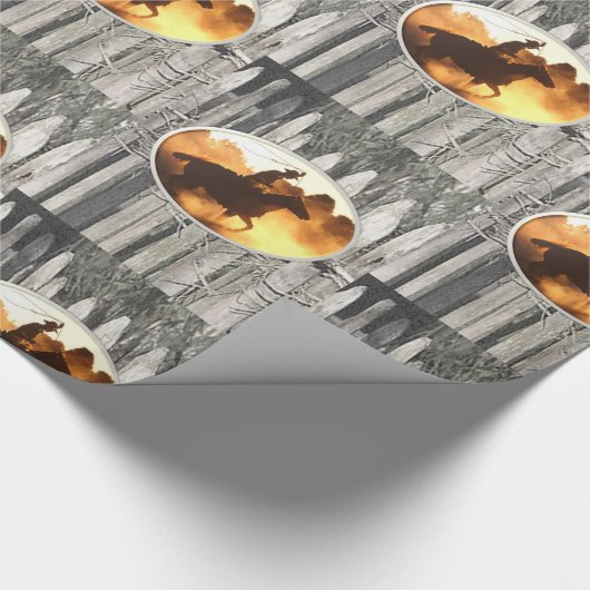 ラッピング紙馬 ラッピングペーパー (角)