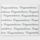 ラッピング紙 – おめでとう ラッピングペーパー (フラット)