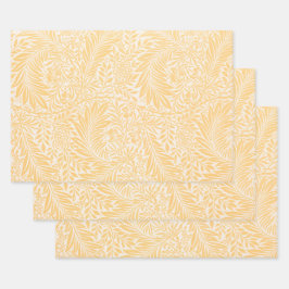 ラッピング紙：ウィリアム・モリス：ラークスパー ラッピングペーパーシート