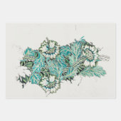 ラッピング紙：ウィリアム・モリス： ANEMONE 1876 ラッピングペーパーシート (正面3)