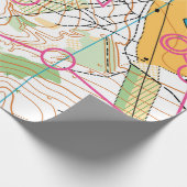 ラッピング紙 – オリエンテーリングマップ ラッピングペーパー (角)