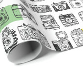 ラッピング紙- 'スマイル'年 ラッピングペーパー (ロールコーナー)