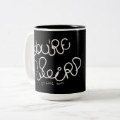 ラッピング紙 ツートーンマグカップ (正面左)