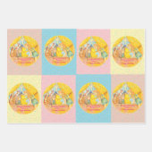 ラッピング紙-ハッピーバースデー – ウィニー・ザ・ポー ラッピングペーパーシート (正面2)