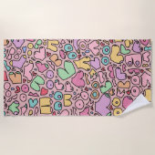 ラッピング紙 ビーチタオル (正面)