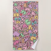 ラッピング紙 ビーチタオル (正面)