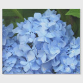 ラッピング紙 – ブルーアジサイ ラッピングペーパー (フラット)