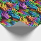 ラッピング紙-プライドリトルドラゴン1 ラッピングペーパー (角)