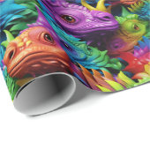 ラッピング紙-プライドリトルドラゴン1 ラッピングペーパー (ロールコーナー)