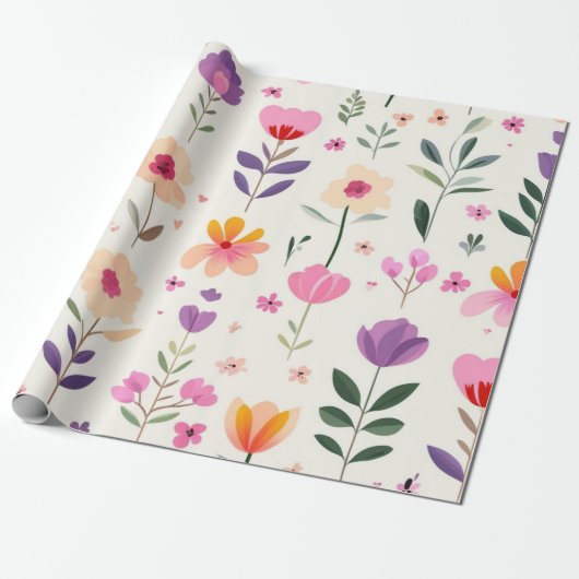 ラッピング紙 ラッピングペーパー (アンロールド)