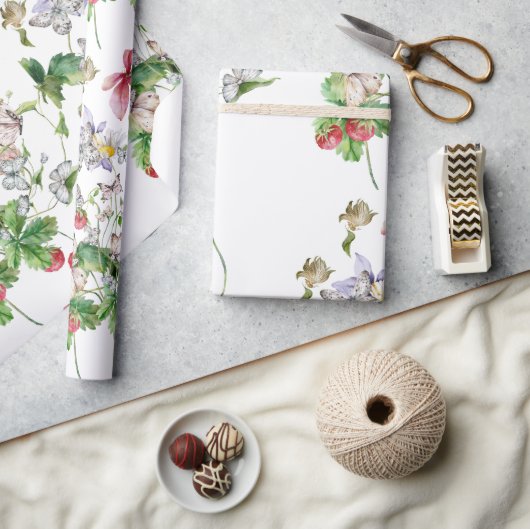 ラッピング紙 ラッピングペーパー (クラフト)