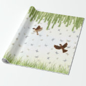 ラッピング紙 ラッピングペーパー (アンロールド)