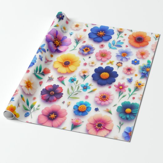 ラッピング紙 ラッピングペーパー (アンロールド)