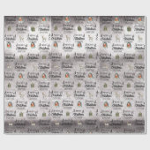 ラッピング紙 ラッピングペーパー (フラット)