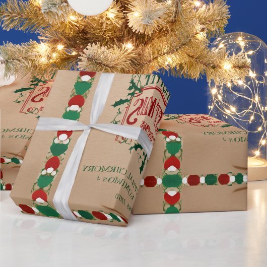 ラッピング紙 ラッピングペーパー (クリスマス)