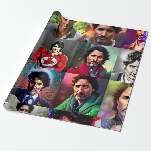 ラッピング紙 ラッピングペーパー (アンロールド)