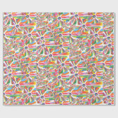 ラッピング紙 ラッピングペーパー (フラット)