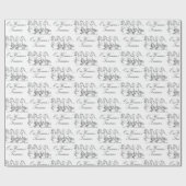 ラッピング紙 ラッピングペーパー (フラット)