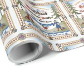 ラッピング紙～ロッジサイネージ ラッピングペーパー (ロールコーナー)