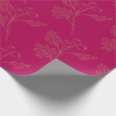 ラッピング紙 – ワインとゴールデンベリー ラッピングペーパー (角)