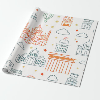 ラッピング紙 子供へ ラッピングペーパー