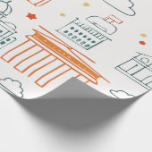 ラッピング紙 子供へ ラッピングペーパー (角)