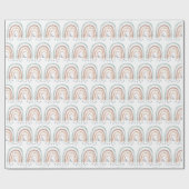 ラッピング紙 – 月と星の虹 ラッピングペーパー (フラット)