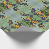 ラッピング紙 – 熱帯鳥02 ラッピングペーパー (角)