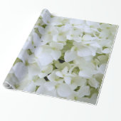 ラッピング紙 – 白あじさぎ ラッピングペーパー (アンロールド)