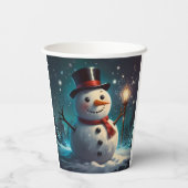 ラッピング紙 紙コップ (裏面)