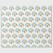 ラッピング紙#1誕生日 ラッピングペーパー (フラット)