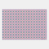 ラッピング紙- 5色ブギーのバリエーション ラッピングペーパーシート (正面3)