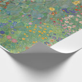ラッピング紙: GUSTAVクリムト：ファームガーデン ラッピングペーパー (角)