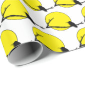 ラッピング紙- Hummingbirdシルエット ラッピングペーパー (ロールコーナー)