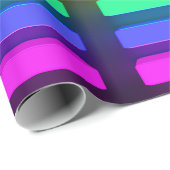 ラッピング紙- LGBTネオンライトデザイン2 ラッピングペーパー (ロールコーナー)