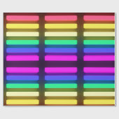 ラッピング紙- LGBTネオンライト ラッピングペーパー (フラット)