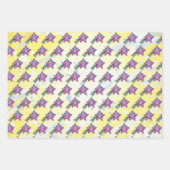 ラッピング紙- Little Shot Kids'誕生日 ラッピングペーパーシート (正面3)