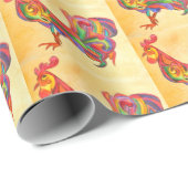 ラッピング紙- Rooster 002 ラッピングペーパー (ロールコーナー)