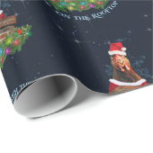 ラッピング紙- Saint Chick up a Rooftop ラッピングペーパー (ロールコーナー)