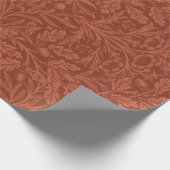ラッピング紙: WILLIAM MORRIS ：どんぐり ラッピングペーパー (角)