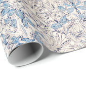 ラッピング紙: WILLIAM MORRIS :ハニーサックル ラッピングペーパー (ロールコーナー)