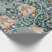 ラッピング紙: WILLIAM MORRIS :ハニーサックル ラッピングペーパー (角)