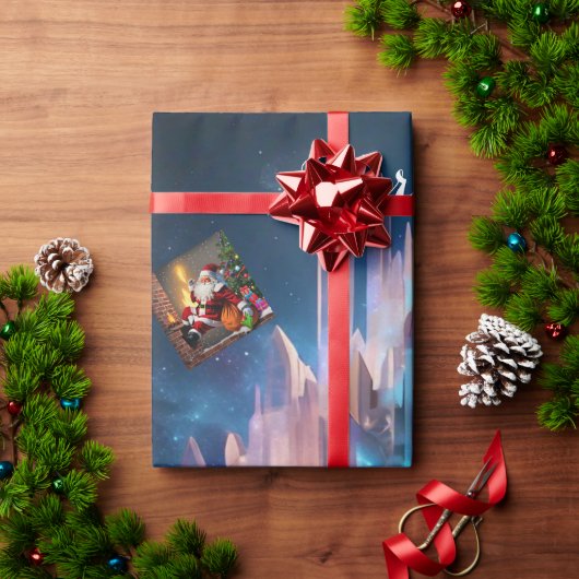 ラッピング紙by James Michael Miller ラッピングペーパー (クリスマスギフト)