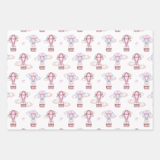 ラッピング – 熱気球 (正面3)