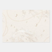 ラッピング（3パターン） -アイボリーパール ラッピングペーパーシート (正面)