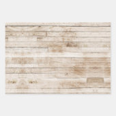 ラッピング（3パターン） - Shiplap1 ラッピングペーパーシート (正面2)