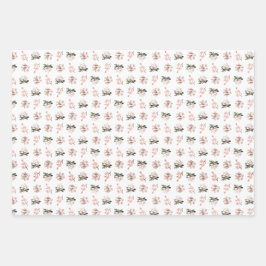 ラッピング（3枚） - Magnoliasラッピング紙 ラッピングペーパーシート