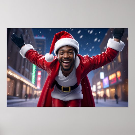 ラッピークリスマス ポスター (正面)